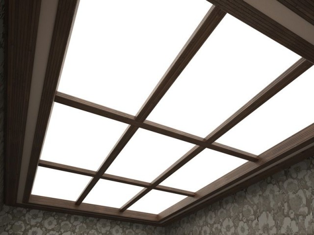 Светопрозрачные потолки